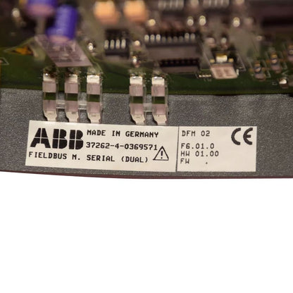 37262-4-0369571 | Последовательный модуль ABB DFM02 Fieldbus M.