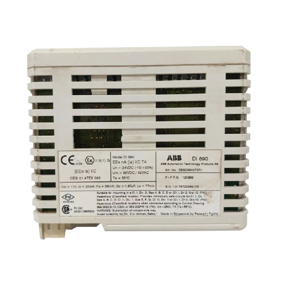 3BSC690073R1 | ABB DI890 مدخل رقمي مستوى إدخال NAMUR