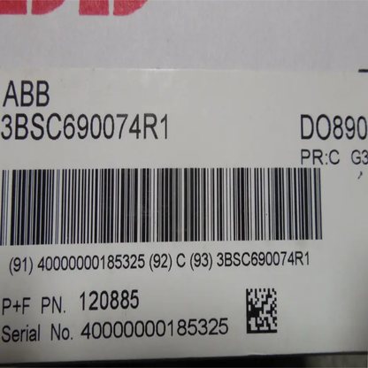 3BSC690074R1 | وحدة الإخراج الرقمي ABB DO890