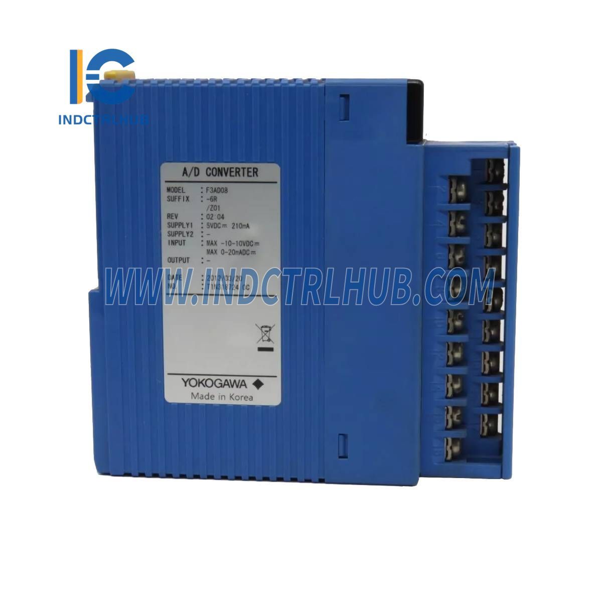 Yokogawa F3AD08-6R High-Resolution Analog Input Module