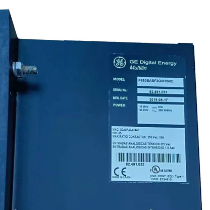 GE F650BABF2G0HIS6E Digital Feeder Relay and Bay Controller