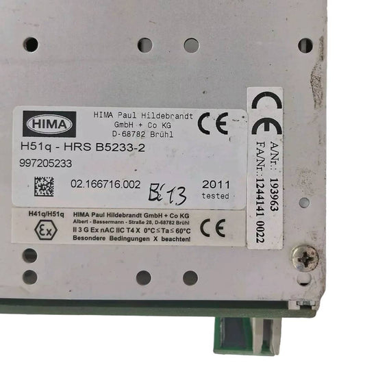 HIMA H51Q-HRS Safety-Related Programmable Electronic System