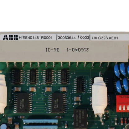 HIEE401481R0001 | ABB UAC326AE01 Analog/Digital I/O Card