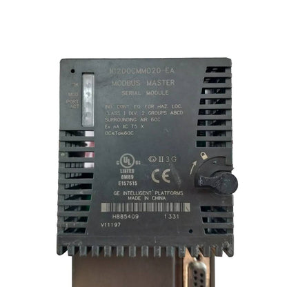 GE IC200CMM020 Modbus RTU Master Serial Communications Module