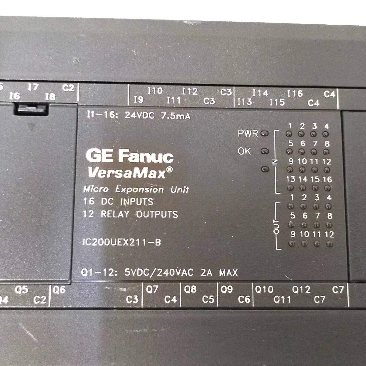 GE IC200UEX211 VersaMax Micro PLC Expansion Unit