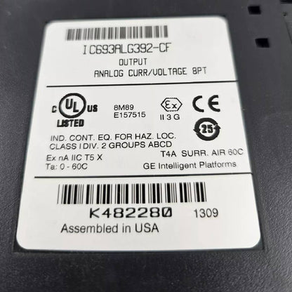 GE IC693ALG392 8-Channel Analog Current/Voltage Output Module