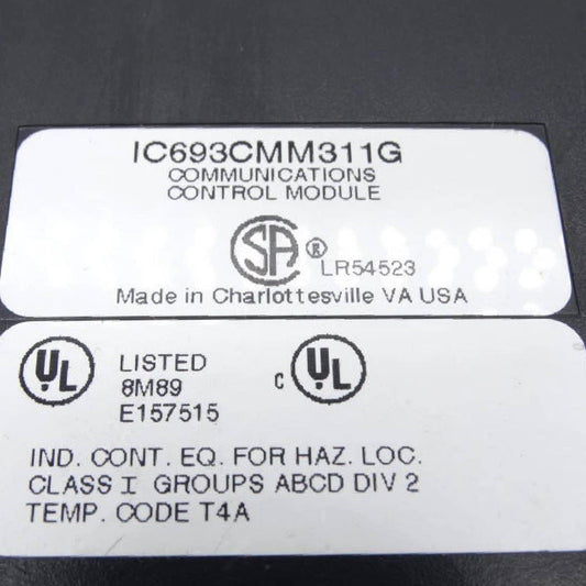 GE IC693CMM311 Communications Coprocessor Module