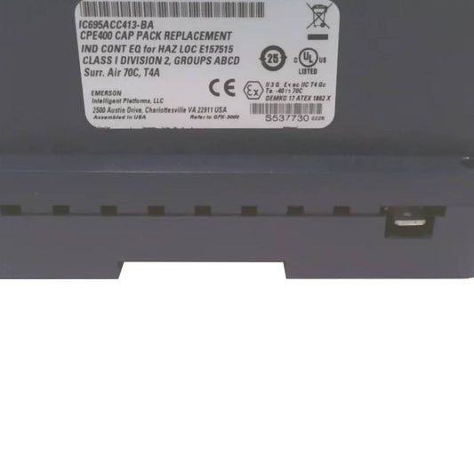 GE IC695ACC403 Rackless Energy Pack