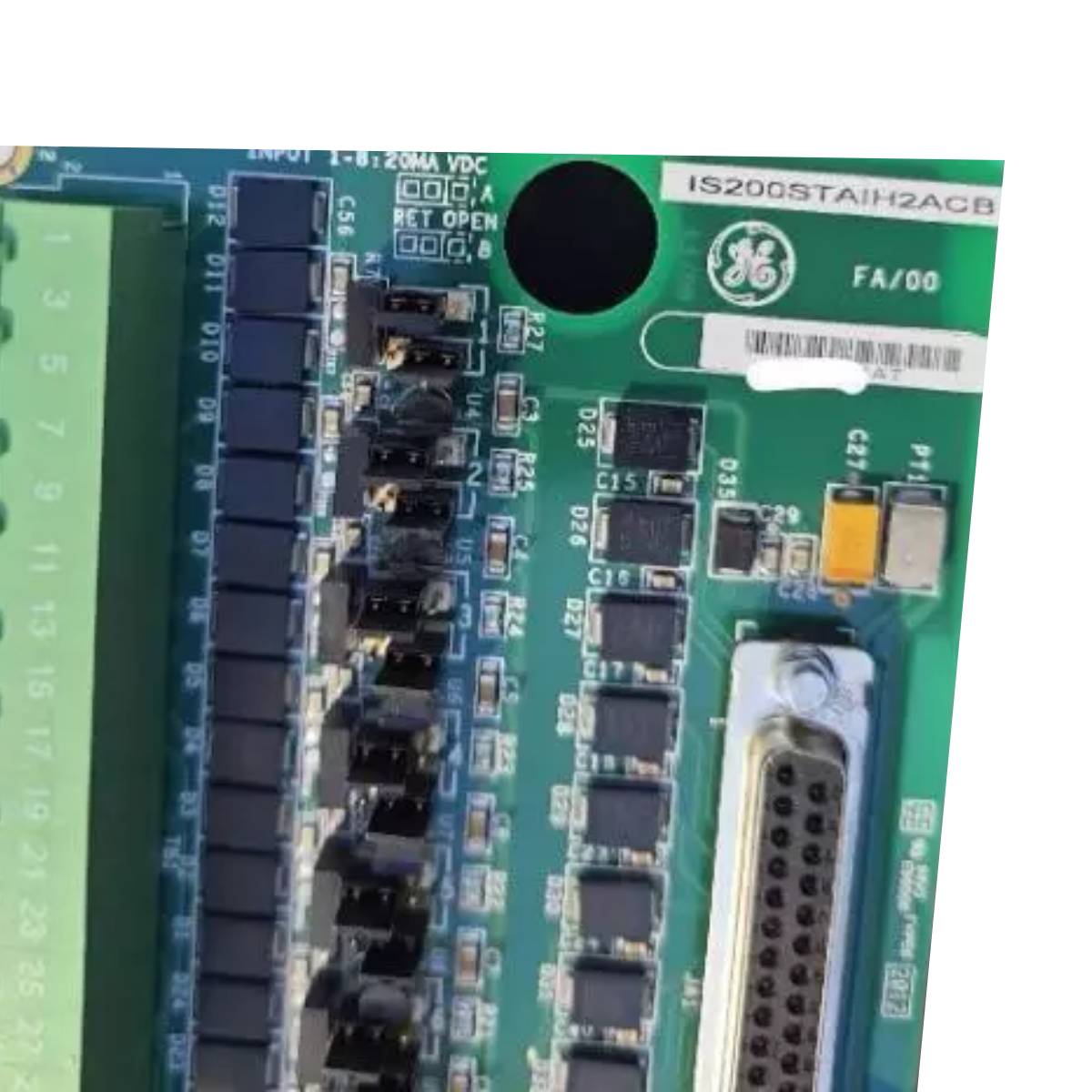 GE IS200STAIH2ACB Analog Input Terminal Board