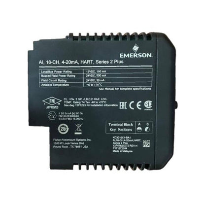 Emerson KC3010X1-BA1 DeltaV Analog Input Module