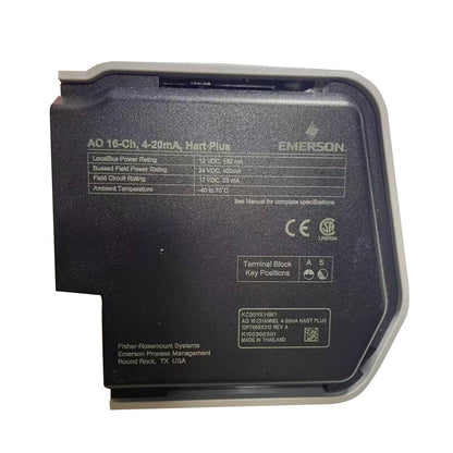 Emerson ‎KC3011X1-BK1  S-Series Analog Output (AO) Module