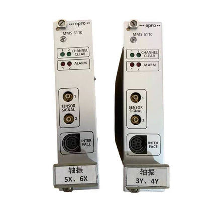 EPRO MMS 6110 Dual Channel Shaft Vibration Monitor