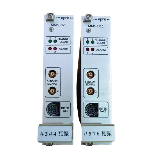 EPRO MMS 6120 Dual Channel Bearing Vibration Monitor