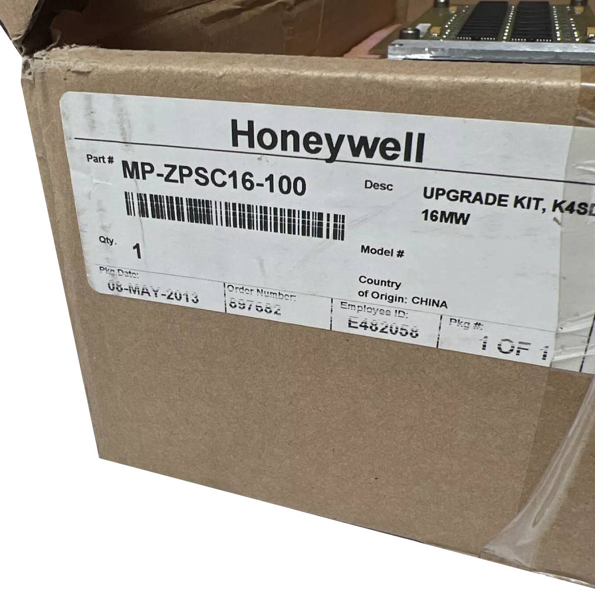 Honeywell MP-ZPSC16-100 K4SS08 PROCESSOR/MEMU