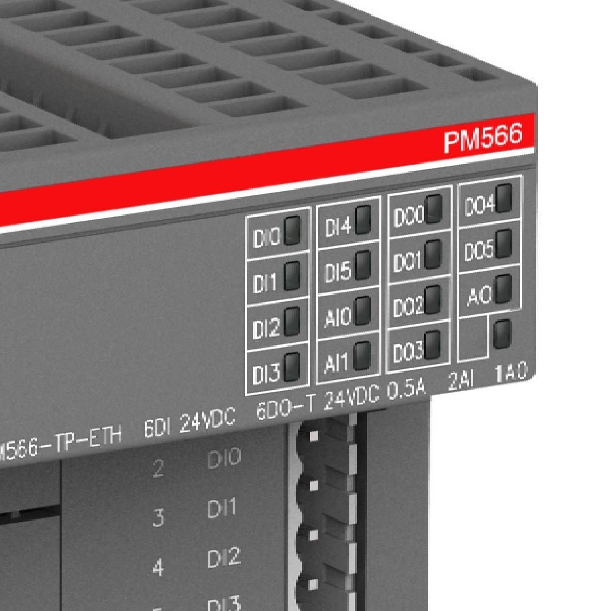 1SAP121500R0071 | ABB PM566-TP-ETH Programmable Logic Controller