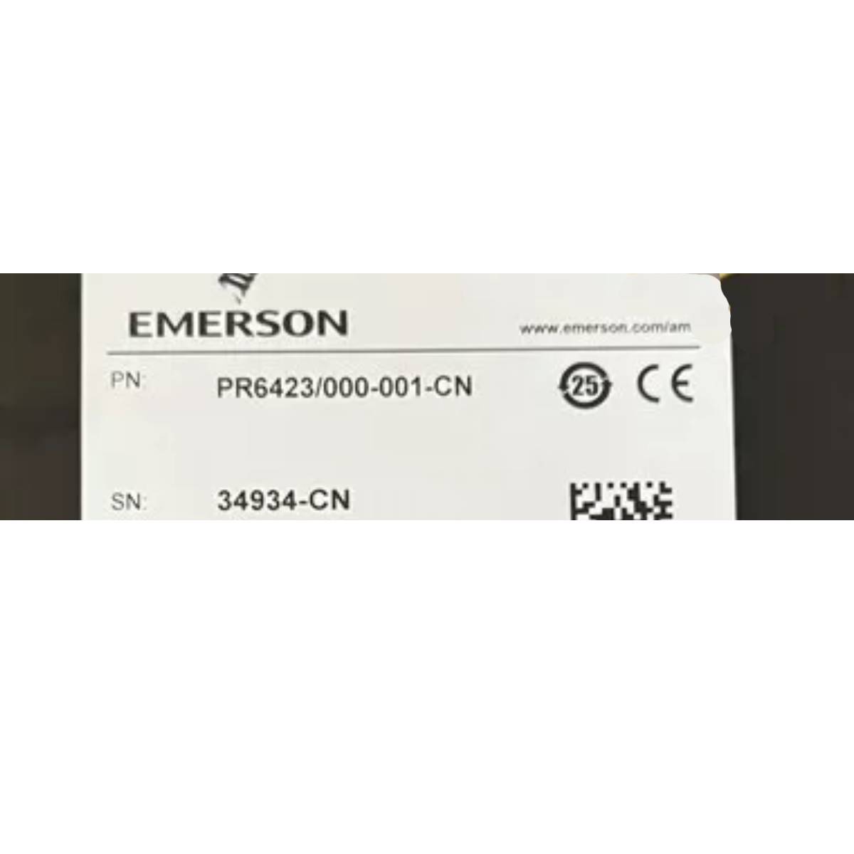 Emerson ‎‎PR6423/000-001-CN 8mm Eddy Current Sensor