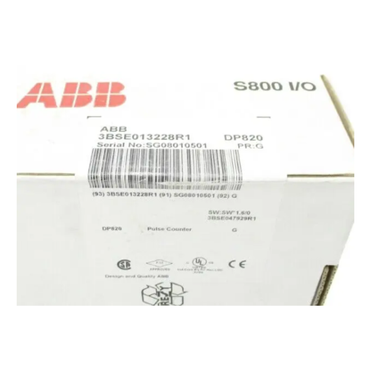 3BSE013228R1 | عداد النبضات DP820 من ABB