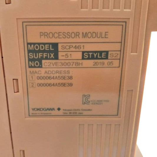 Yokogawa SCP461-51 S2 Processor Module