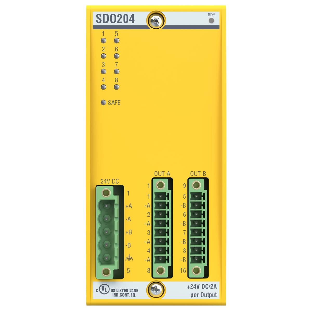 SD0204 Bachmann Safety Digital Output Module