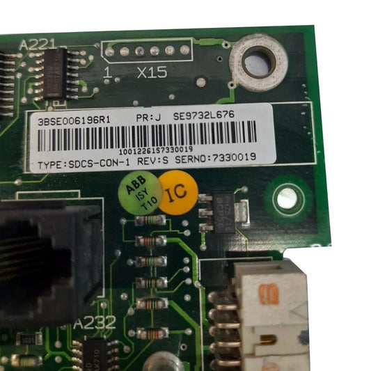 3BSE006196R1 | ABB SDCS-CON-1 Control Board