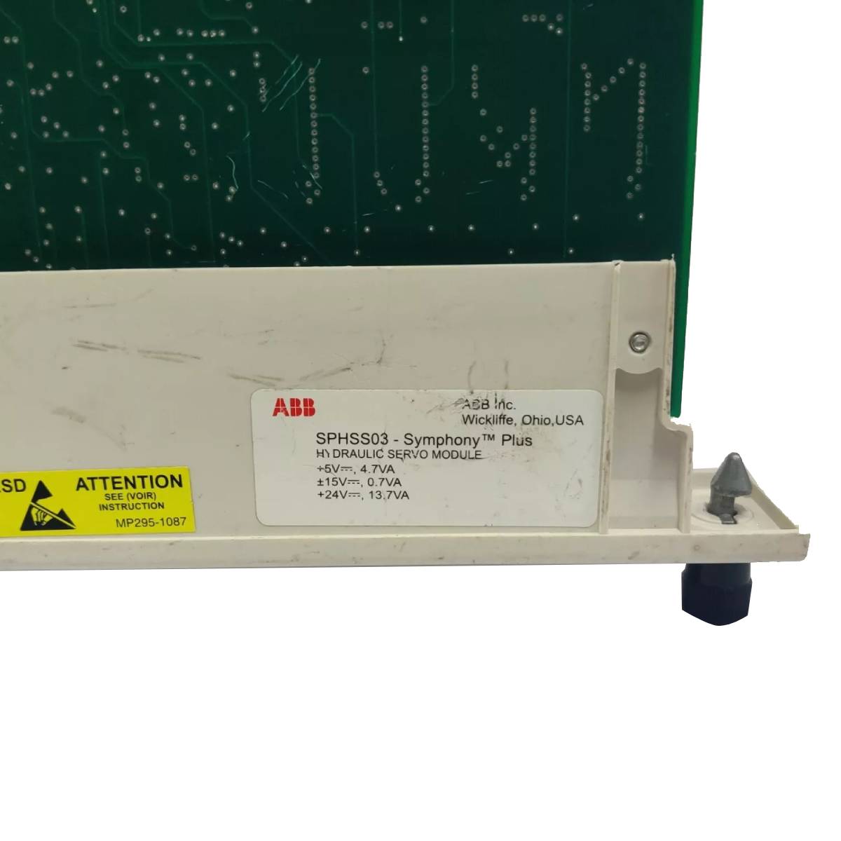 SPHSS03 SPHSS13 | ABB Hydraulic Servo Module