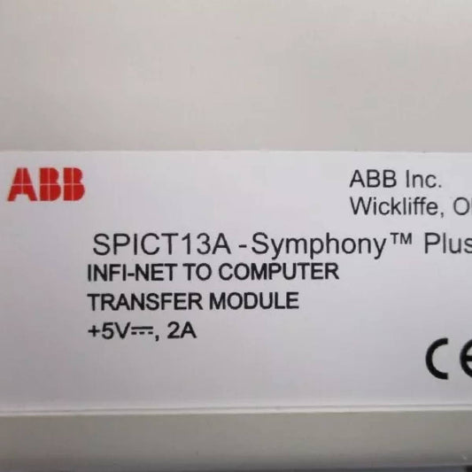 SPICT13A | ABB INFI-NET to Computer Transfer Module