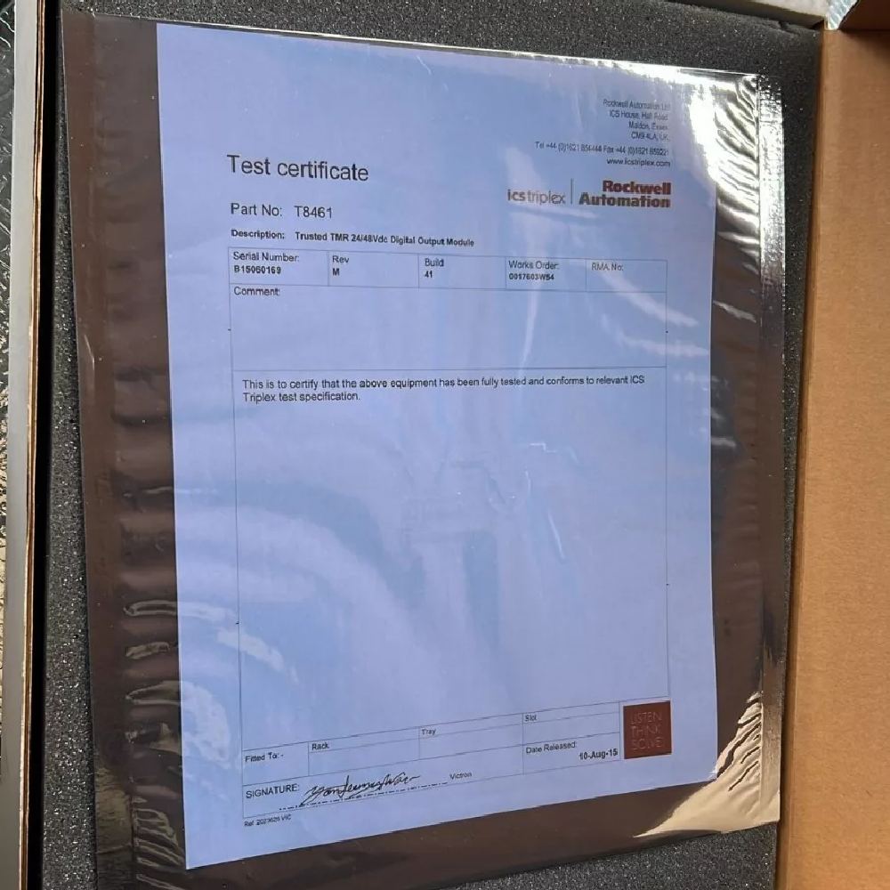 ICS TRIPLEX T8461 Output Module - 40 Channel