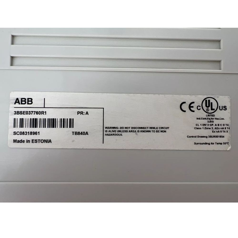 3BSE037760R1 | مودم مجموعة وحدات النقل TB840A من ABB