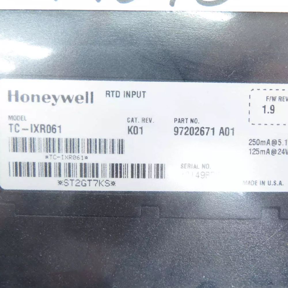 TC-IXR061 HONEYWELL RTD Input Module