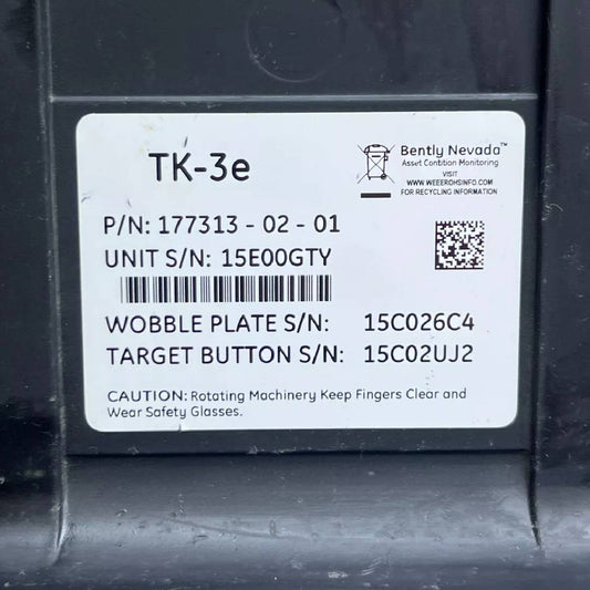 Bently Nevada TK-3e Electric Driven Test Kit