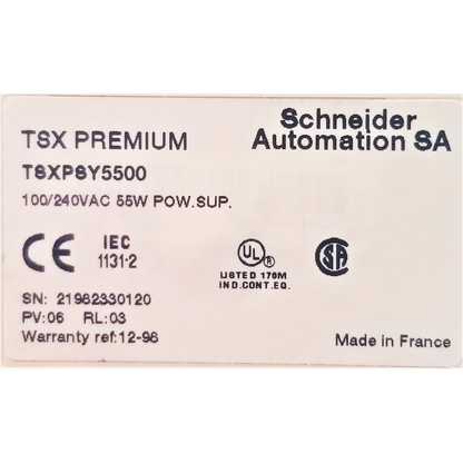 Schneider TSXPSY5500M Power Supply Module