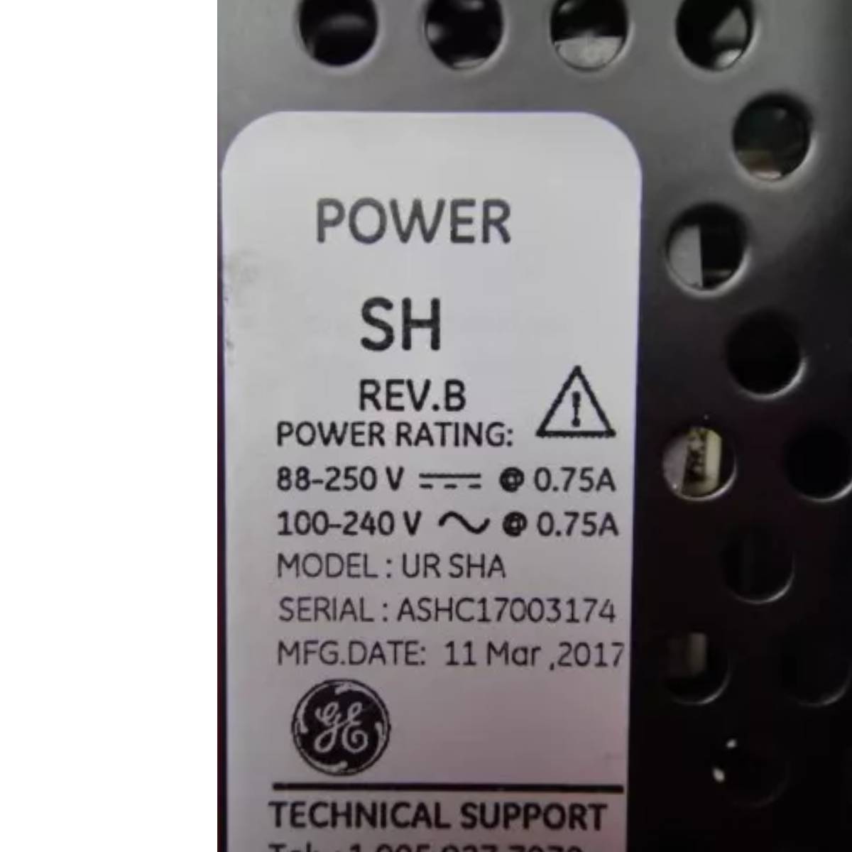 GE URSHA Power Supply Module