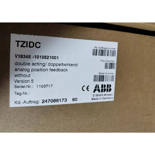 V18345 1010221001 | ABB Pneumatic Positioner